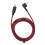 Câble audio 3,5 mm/Type C pour cordon d'écouteurs-Rouge Type C 1