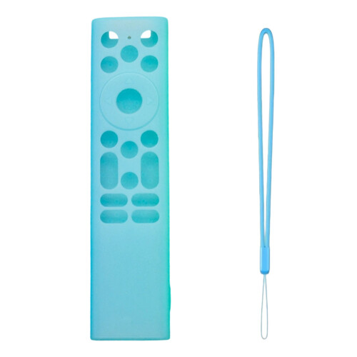 Coque fine en Silicone pour télécommande de-bleu clair