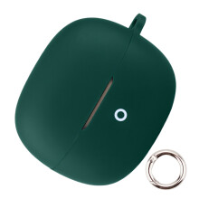 Boîtier anti-rayures lavable pour la peau, coque à-vert foncé
