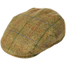 (Pattern 2503 - Beige, XL) Failsworth Newbury Tweed Wool Flat Cap