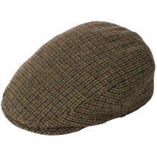 (Pattern 911 - Brown, L) Failsworth Mens Worcester Wool Flat Cap