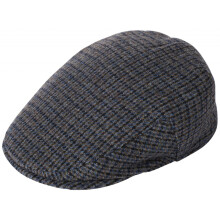(Pattern 913 - Navy, S) Failsworth Mens Worcester Wool Flat Cap