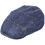 (Pattern 2501 - Blue, L) Failsworth Newbury Tweed Wool Flat Cap 1
