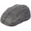 (Pattern 2502 - Grey, S) Failsworth Newbury Tweed Wool Flat Cap 1