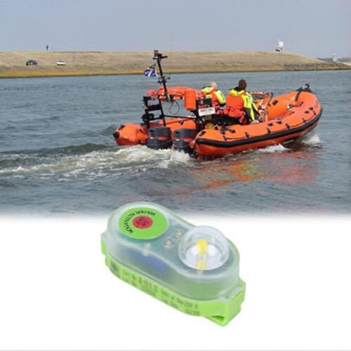 10 Pcs Life Jacket Light Emergency Led High Beam Light Green 1