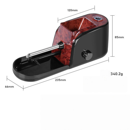 Automatic Electric Cigarette Rolling Machine - Adjustable Density Tobacco Roller, Portable for Home & Trave 2