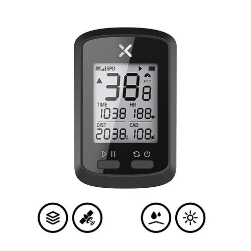 Bicycle Wireless Odometer Lcd Display Digital Gps Riding Wireless Odometer Bicycle Speedometer Waterproof A 1