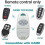 Universal Remote Control Compatible With CAME TOP432NA Garage Gate, 4-Pack Motorized Opener 2