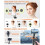 71 Inch Automatic Face Tracking Tripod  Compatible With iPhone with Light, 360 Rotating Phone Holder 4