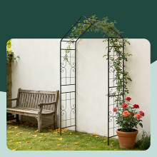Metalen tuinboog/traliewerk voor klimplanten
