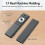 Protection de télécommande universelle pour HTR-C30, coque-Gris 7
