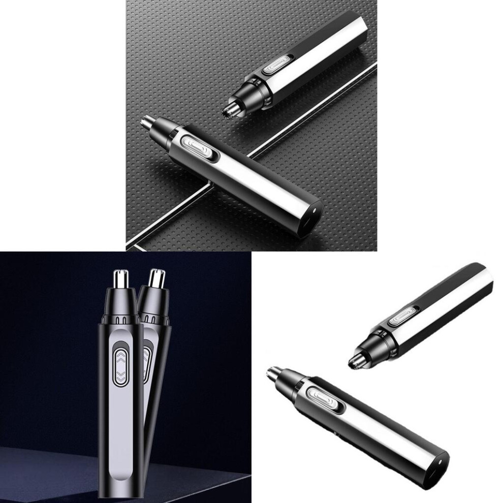 Nose Rechargeable Usb Grooming Trimmer With Water Washable Blade For Personal Care Convenience And