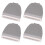 4 Pcs Hair Clipper Replacement Blade for Codos CP-6800 KP-3000 CP-5500,Grey 1