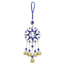 Wind Bell Pendant,Hanging Wind Chime,Car Wind Chime,Door Wind Chime,Window Bell -Eyes Household Key Chain,B