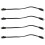 24 Pcs 1 Ft Flat Internet Network Cable Solid Cat6 High Speed Patch Lan Wire with Snagless Rj45 Connectors 1