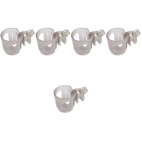 5Pièces -Boissons Transparent ABS Pour Poussette Bébé 2
