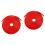 2Rolls Red Auto Edging Strip Durable Car Door Bumper Protection 2