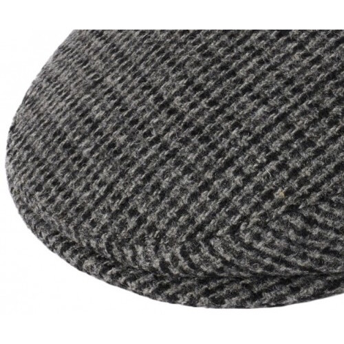 (Pattern 912 - Grey, M) Failsworth Mens Worcester Wool Flat Cap 2