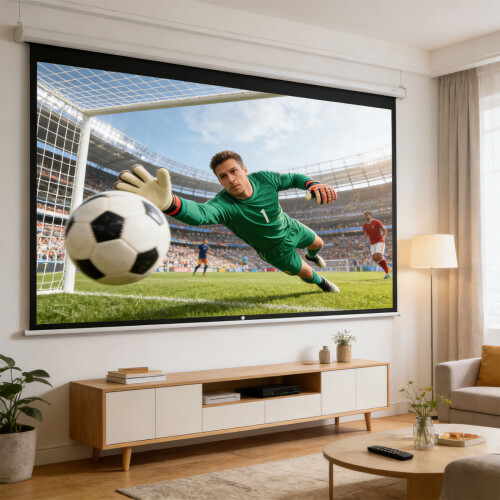 84 100 écran de projecteur de réflectivité élevée de-120 pouces 2