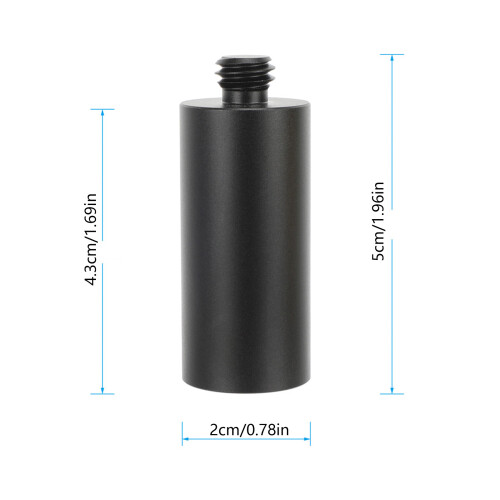 Microfoondraadadapter voor standaardstatief 5/8 inch vrouwelijk 2