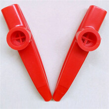 Plastic Kazoos Musical Instruments with Kazoo Flute Diaphragms for Gift, Prize and Party Favors 5 Colors (50 Pieces)