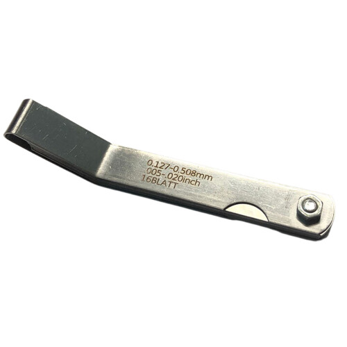 16 Blade Bent Feeler Gauges Accurate Thickness Measurement-1