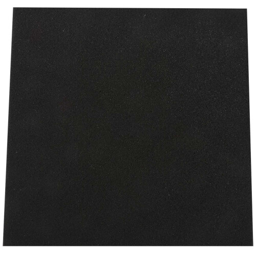 2Pcs 25X25X5cm Wallpaper Sticker Practical Acoustic Foam Panel Sound Stop Absorption Sponge Solid Sponge (Black) 1
