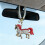 Décoration cheval en strass scintillants 3D Unique,-Rouge 6