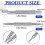 8X Nail Set And Hinge Pin Tool Dual  Nail Punch Hinge Pin Removal Tool Hammerless Spring Punch Set 6