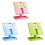 Support de lecture en plastique pliable et réglable, avec-Vert 2