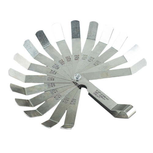 16 Blade Bent Feeler Gauges Accurate Thickness Measurement-1 1
