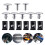 Car Engine Cover Lower Splash Shield Pin Screws Metal Bolt Screw 2