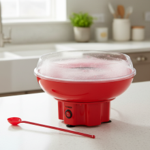 Tower 400W Candy Floss Maker with Spoon & Sticks Set