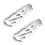 2Pcs Professional Grade Heat Resistant BBQ Plates-thicken 1