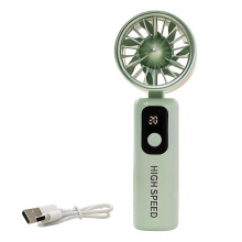 Oplaadbare USB-miniventilator Draagbare handventilator-Groente