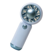 Verstelbare handventilator Buitenluchtblazer Oplaadbare 3-Blauw