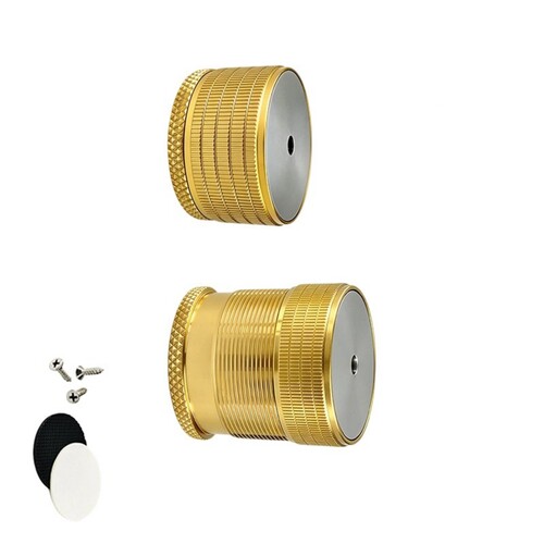 Aluminiumlegeringen Verstelbare-Helder goud 23 mm