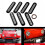 Pack Of 7 ABS Front Grille Covers Easy Clip On Designs Grille 2