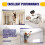 2pcs Ceiling Fan Light ,E87438 Fan Lamp  with 11in Beaded Pull Chain,6A 125VAC, Electrical Pull Chain 10