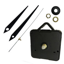 Quarz-Uhrwerk, geräuschloser Uhrmotor, batteriebetrieben, ideal für DIY-Reparaturen und Bastelprojekte rund um Uhren.