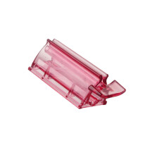 Distributeur de dentifrice en plastique, outil-Violet rouge