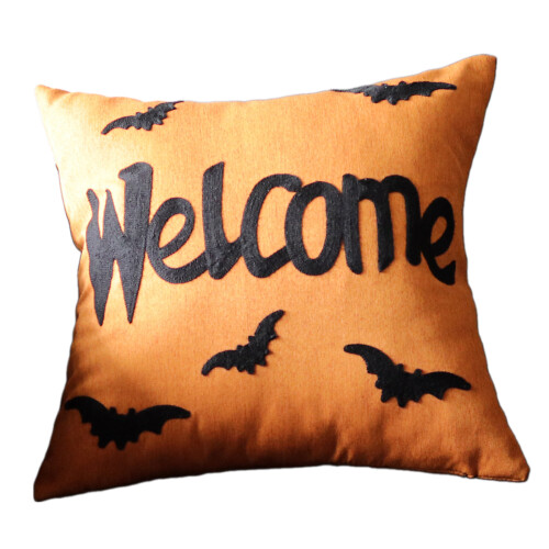 Taie d'oreiller robuste en Polyester pour Halloween, avec-F