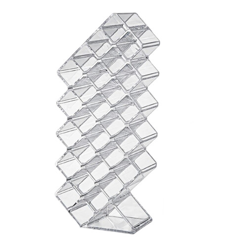 Acryl-Organizer mit mehrschichtiger-28 Quadrate