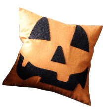 Housse de coussin brodée pour Festival, fermeture réversible,-G