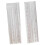 Rideaux transparents en dentelle pour systèmes de tiges-D 1