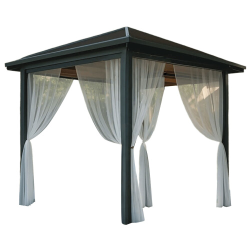 Sturdy Outdoor Net Shelter Travel Solution With Fine-White A