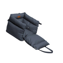 Lit de siège de voiture pour chien de voyage, avec-Bleu marine