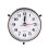 Mini Quartzs Clock Insert  2.56Inch Round-Arab Silver Style1 1