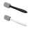 Safe Pumice Toilet Brush Long Handle Comfortable Hold-White 2