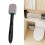 Safe Pumice Toilet Brush Long Handle Comfortable Hold-White 3